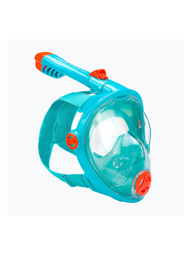 Целолицева маска за гмуркане с шнорхел AQUA-SPEED Spectra 2.0 Kid turquoise 248
