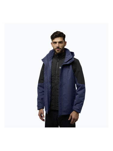 Jack Wolfskin мъжко яке 3 в 1 Romberg 3In1 midnight sky