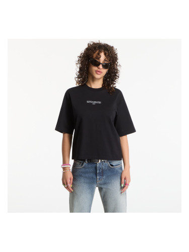 Тениска Off-White Statement Boxy Tee Black M