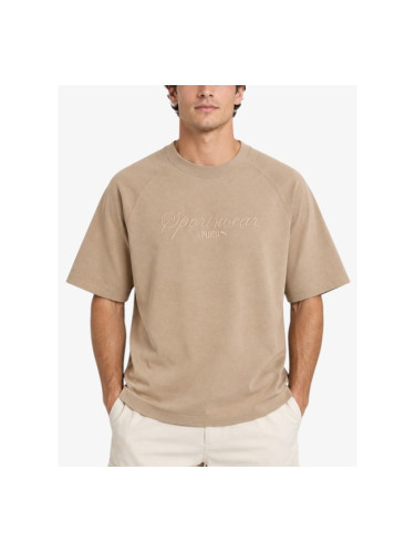 PUMA Classics Oversized Tee Beige