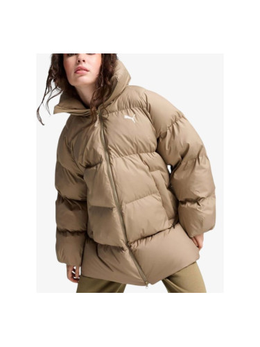PUMA Oversized Puffer Jacket Beige