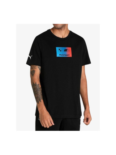 PUMA x BMW Motorsport Logo Tee Black/Multicolor