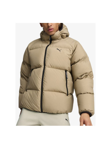 PUMA Down Puffer Jacket Oak Branch Beige