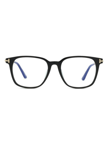 Tom Ford FT6106-D-B 001 53 - диоптрични очила, квадратна, дамски, черни
