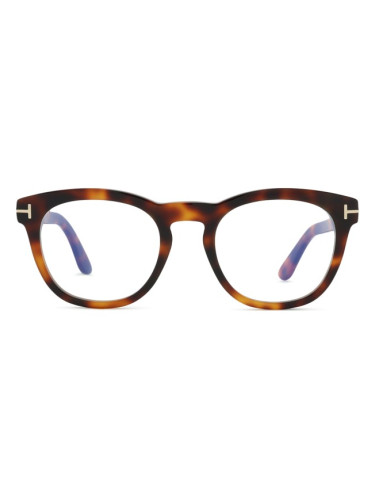 Tom Ford FT6081-B 053 51 - диоптрични очила, квадратна, unisex, кафяви
