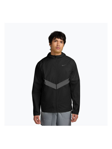 Мъжко яке за бягане Nike Miler Therma-Fit Repel Winterized black/black