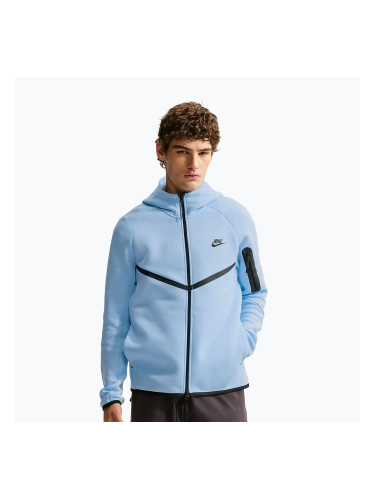 Мъжки суитшърт Nike Tech Windrunner Full Zip ice blue/black