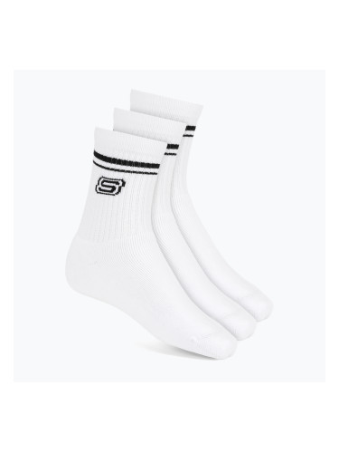 Чорапи SKECHERS Full Terry Low Crew white traditional