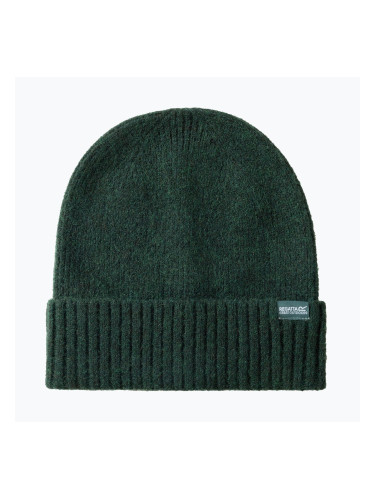 Дамска зимна шапка REGATTA Ribbed Basic deep pine