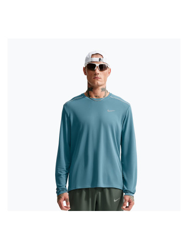 Мъжка блуза за бягане с дълъг ръкав Nike Miler Dri-Fit UV smokey blue