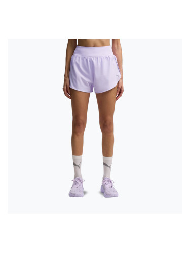 Дамски шорти за бягане PUMA Dream Run 3" DryCELL light lavender