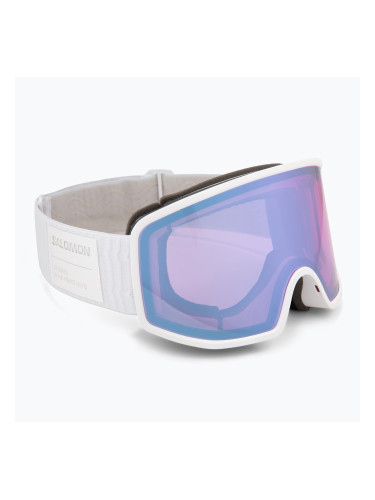 Скиорска маска Salomon Sentry Pro Sigma white/sigma ice blue
