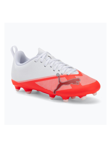Детски футболни обувки Puma Ultra 7 Play FG/AG Jr Ultra Red/Puma Black/Puma White