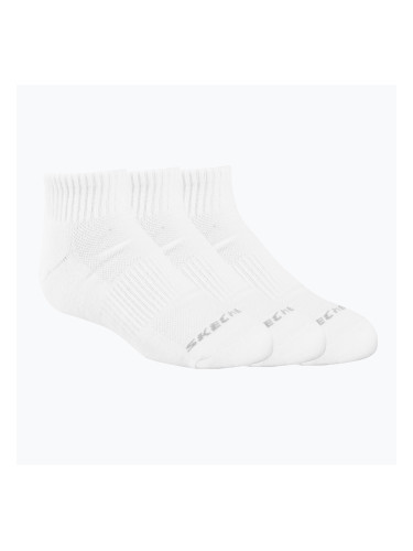 Чорапи SKECHERS Terry Qtr Crew 1/2 white traditional