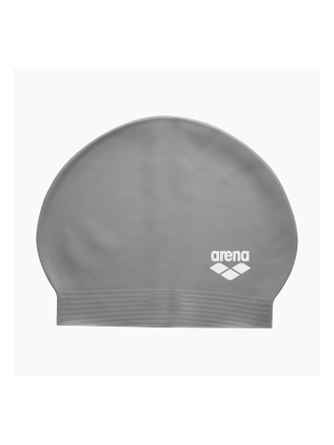 Плувна шапка  arena Soft Latex II silver/black
