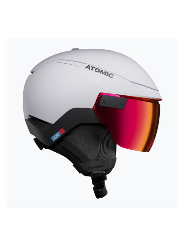 Скиорска каска Atomic Revent GT Amid Visor HD S2 white/black/red hd