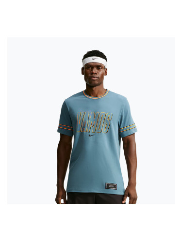 Мъжка тениска Nike Court Dri-FIT Cotton smokey blue