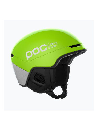 Детска скиорска каска POC Pocito Obex MIPS Jr fluorescent yellow/green