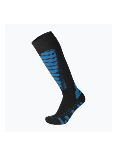 Скиорски чорапи Mico Heavy Weight Superthermo Primaloft Merino Ski nero/azzurro