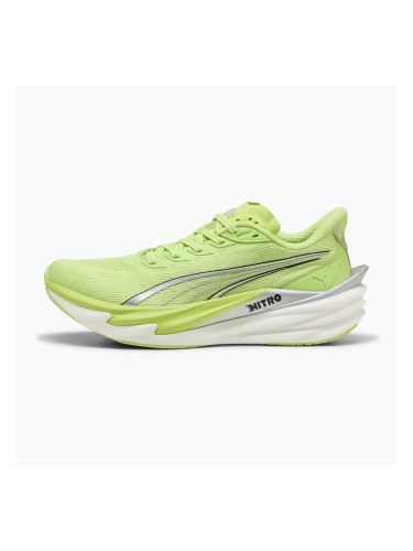 Дамски обувки за бягане PUMA Deviate Nitro 4 sunny lime/puma silver