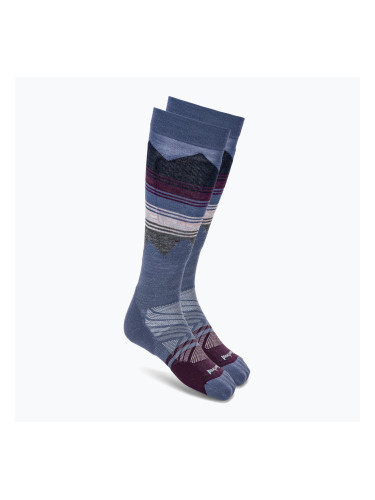 Дамски скоирски чорапи  Smartwool Ski Targeted Cushion Pattern OTC nightfall blue