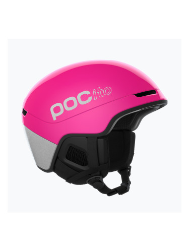 Детска скиорска каска POC Pocito Obex MIPS Jr fluorescent pink