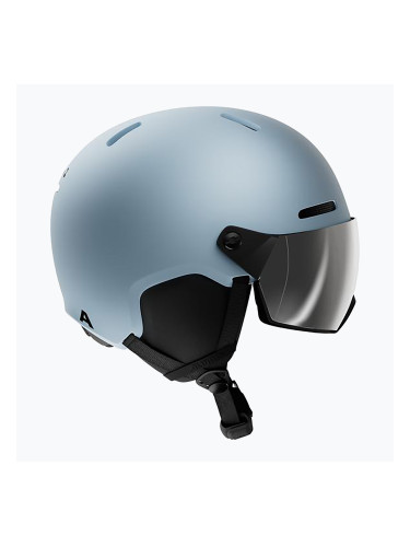 Скиорска каска Alpina Arber 2 Visor Q-Lite ice blue matt