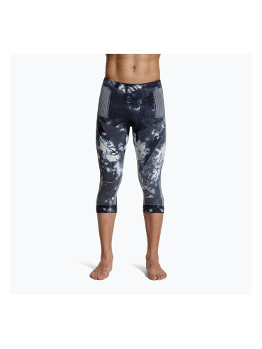 Термоактивни панталони X-Bionic Energy Accumulator Wild 3/4 tiedye x black/fluo pink