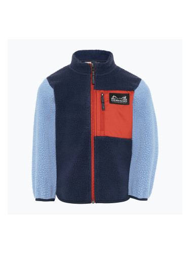 Детски поларен суитшърт Didriksons Anten 2 Fz winter blue