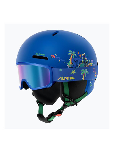 Детска скиорска каска Alpina Zupo 2 Disney Set Jr lilo & stitch