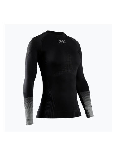 Дамски термоактивен суитшърт X-Bionic Invent Graphics LS x black/dark grey