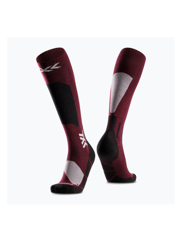 Скиорски чорапи X-Socks Ski Discover Merino Otc oxide red