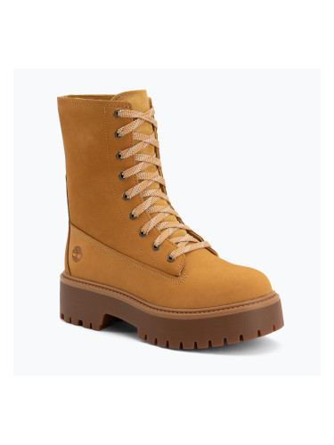 Дамски обувки Timberland Stone Street Mid Lace Up wheat nubuck