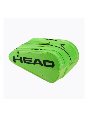 Чанта за падел HEAD Tour Padel Bag L sharp green