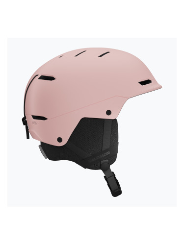 Детска скиорска каска Salomon Husk Jr heavenly pink