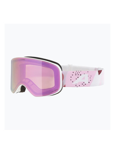 Скиорскa маска Alpina Slope Q-Lite white/rose matt