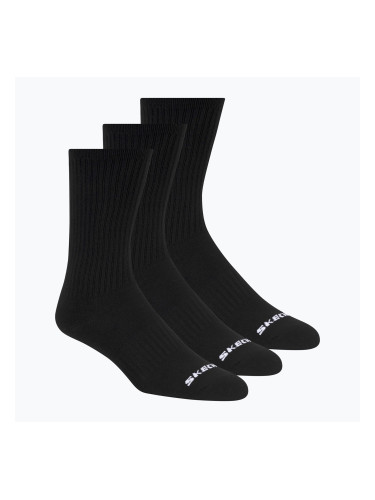 Чорапи SKECHERS Non Tery Crew Arch Support 3 pack black