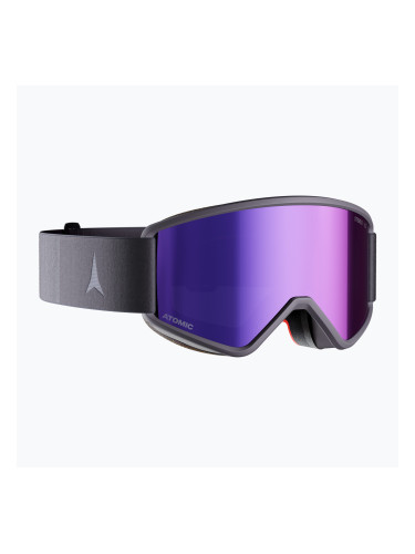 Скиорскa маска Atomic Savor M Stereo iron ore/purple stereo