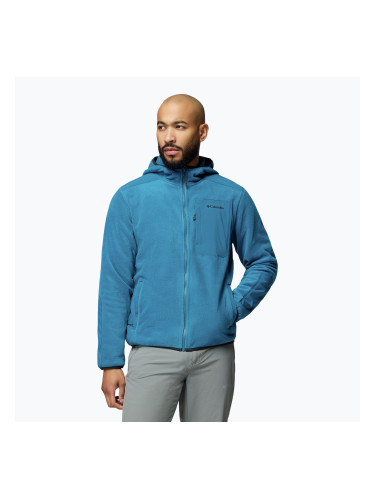 Мъжки поларен суитшърт Columbia Pacific Arch 200 Hooded FZ Fleece Phoenix Blue