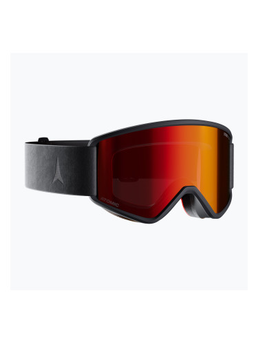 Скиорскa маска Atomic Savor L Stereo black/red stereo