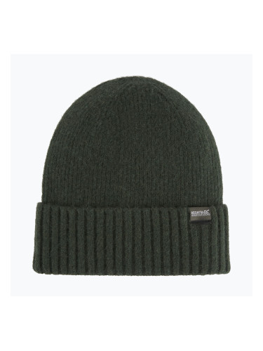 Дамска зимна шапка REGATTA Ribbed Basic dark khaki