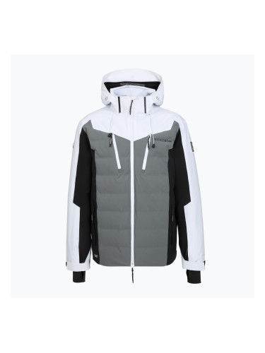 Мъжко скиорско яке BERGSON Velox Stx white/grey
