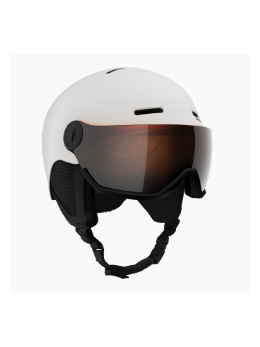 Детска скиорска каска Salomon Orka Visor Jr S2 white