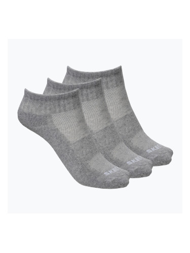 Чорапи SKECHERS Terry Qtr Crew 1/2 grey/grey