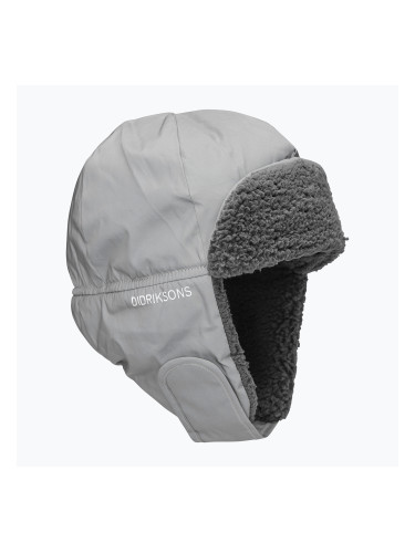 Детска шапка Didriksons Biggles Reflective Cap сребърна