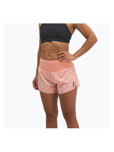 Дамски шорти за бягане HOKA Glide Short 3.5" CLF PRT sunstone print