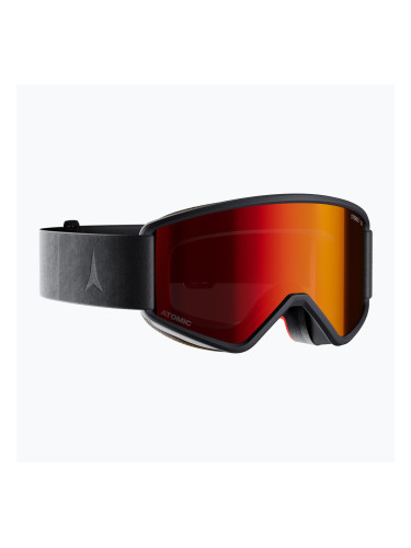 Скиорскa маска Atomic Savor M Stereo black/red stereo