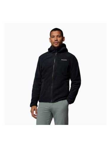 Мъжки поларен суитшърт Columbia Pacific Arch 200 Hooded FZ Fleece Black