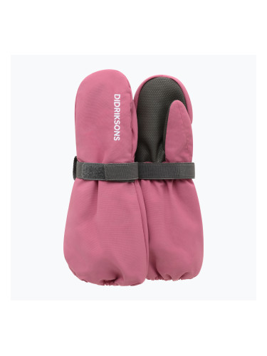 Детски скиорски ръкавици Didriksons Biggles Mitten 8 heather pink