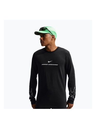 Мъжка блуза за бягане с дълъг ръкав Nike Dri-Fit black